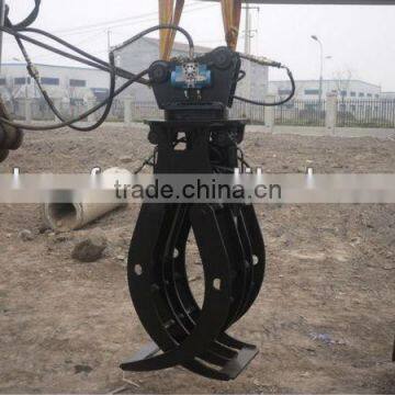 SF Log Grab/ Timber Grab/ Hydraulic Grab/ Rotating Grab Fit for Excavator or Loader photo-2