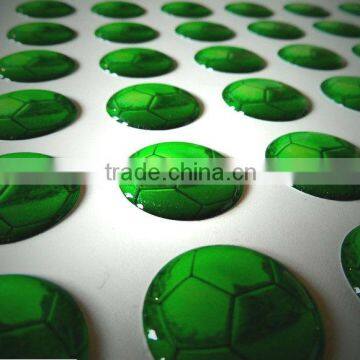 circle epoxy custom domed stickers decal (M-EP250)