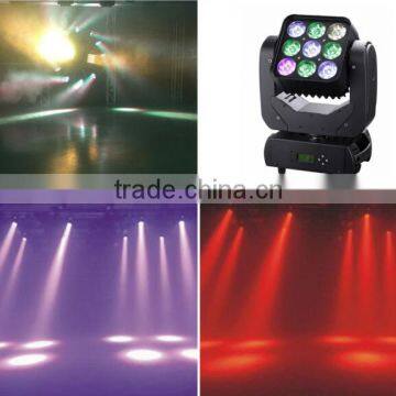 9Pcs X10W LED Matrix Moving Head Light photo-3