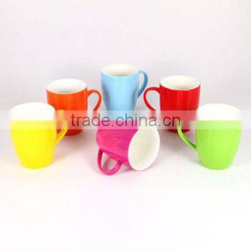 New bone china mugs and cups with bright colors