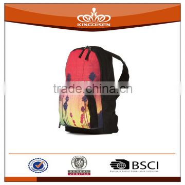 girl's leisure backpack with a strong national flavor