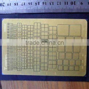 Top Quality Customized metal etching fpc plate,stainless steel 430 metal mesh grid for printer ---DH20738
