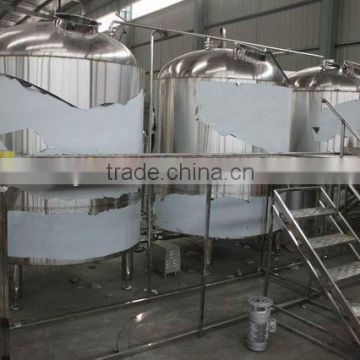 2000L brewhouse equipment, conical fermenter,yeast malt hops beer,beer brewery equipment, draft beer, bright beer,