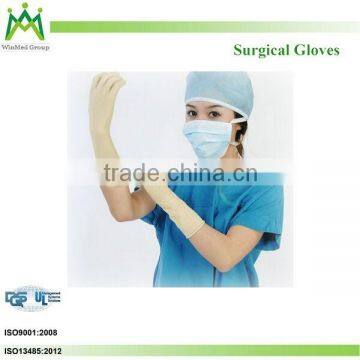 Disposable Sterile Latex Surgical Gloves With or Without Powder photo-2
