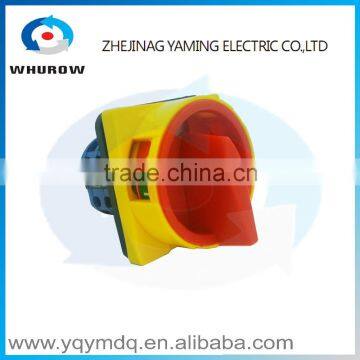 YMW26-20/2GS High quality manual changeover rotary cam switch DC voltage