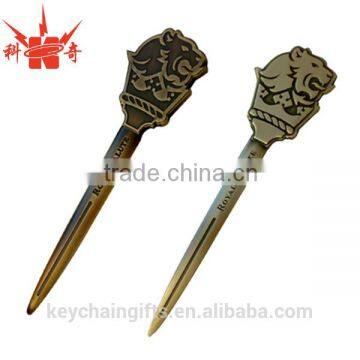 Promotion custom novelty metal letter opener