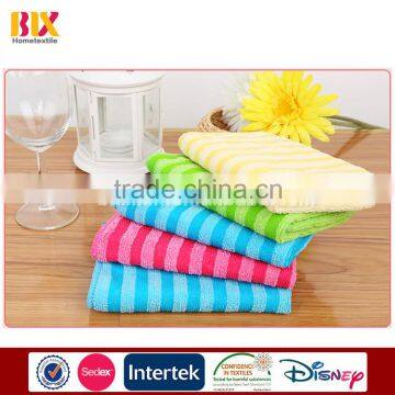 Cheap Wholesale 2015 Hot Sale stripe microfiber cleaning cloth suppliers china