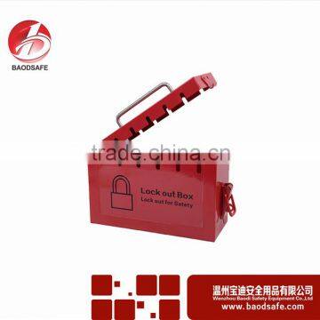 Wenzhou BAODSAFE BDS-X8601Carbon steel Group lockout kit safety padlock box