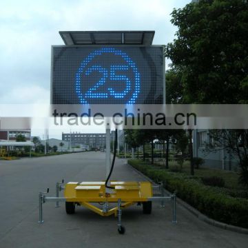 VMS LED sign trailer one color for Australian market