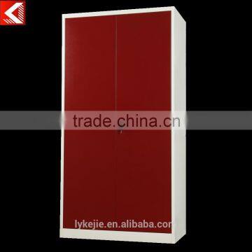Modren Bedroom Steel Decoration Almirah Designs With Hanging Clothes