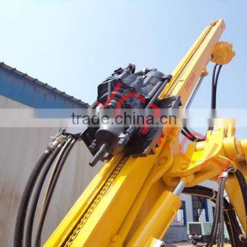 fast drilling speed Pneumatic Top hammer drilling rig