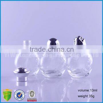Clear Round Empty Liquid Glass Bottles 13ml With Child Proof Cap photo-5