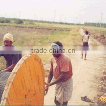 LSZH Cable GYTZA53 Anti-Rodent Fiber Optic Cable Outdoor Stranded Single Mode Layer Armored Optic Cable photo-4