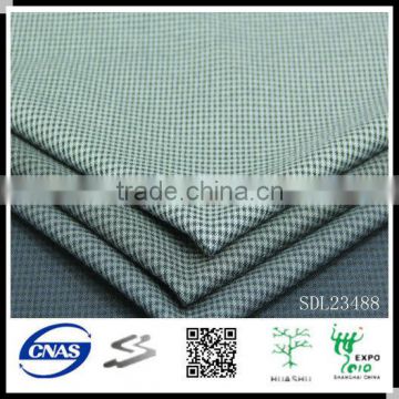 SDL23488 Anti-static Charcoal Check Houndstooth Brush Suiting Fabric