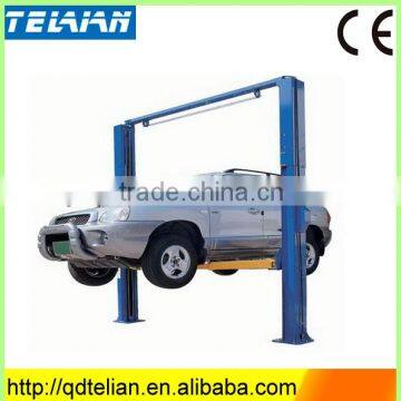 made in china Double-cylinder Clear Floor Hydraulic Two Post Car Lift