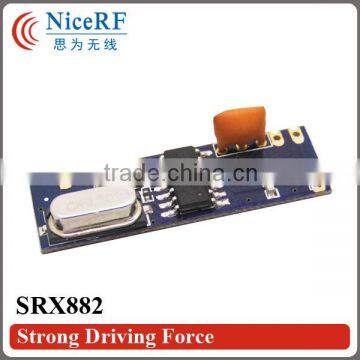 NiceRF 2014 RF Wireless Receiver Module SRX882 Low Cost Universal Use 433 RF Receiver Module