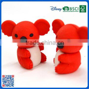 2016 animal shape 3D eraser in promotion