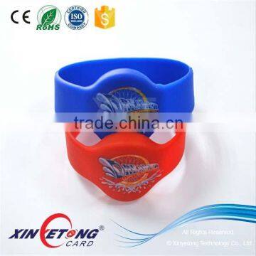 ISO11784 LF 125Khz rfid silicone wristband for events