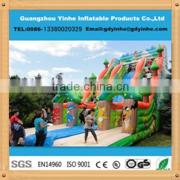 2015 giant inflatable forest slide for sale