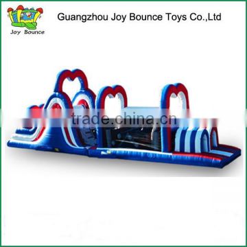 sports game obstacle course adult inflatable obstacle course ,Pvc material inflatable obstacle