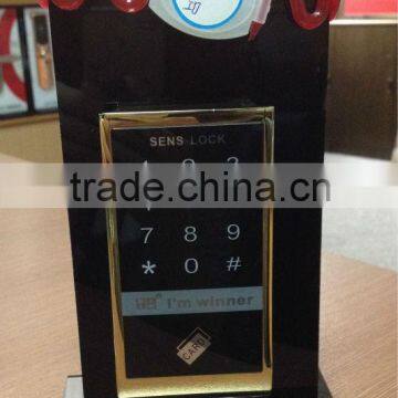 electric number keypad case box lock