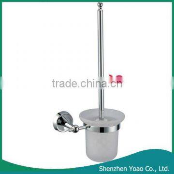 High Quality Brass Chrome Bathroom Toilet Brush with Holder