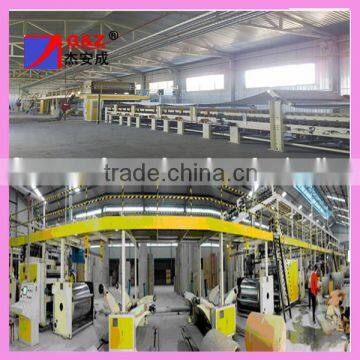 Automatic 7 layer corrugated paperboard production line