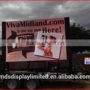 Advertising Led Screen, High Clear 8mm Smd Leds, Outdoor IP 65 Design, High Referesh Rate, 7500 Nits Brightness,p5,p6,p8,p10