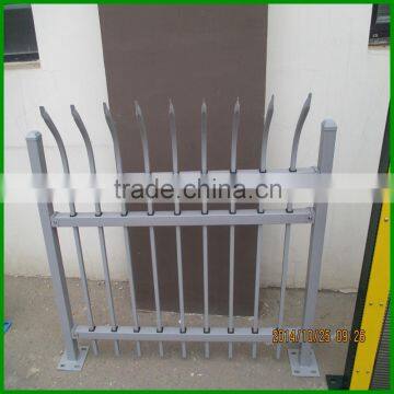 Eco Friendly/Renewable Sources/Waterproof Easily Assembled Feature And Steel Iron Metal steel fence