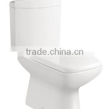 YLF1003 washdown western ceramics square two-piece toilet