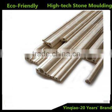 High Quality Cheap Natural Stone Powder Composite Substitute Of Marbe Mouldings