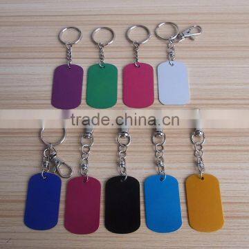 Bling Aluminum Silicone Cover Dog Tag Enamel Butterfly Logo Pet Tag Key Chain photo-2