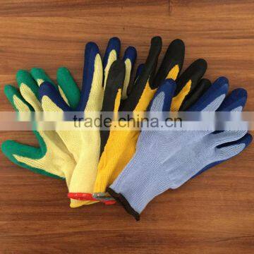 10 gauge napping lining latex crinkle gloves cheap latex gloves work safety gloves                        
                                                Quality Choice