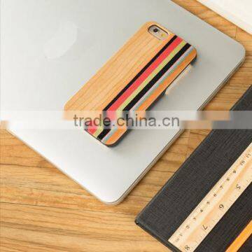 2016 new product manufacture for iphone 6 hard plastic wood cell phone case