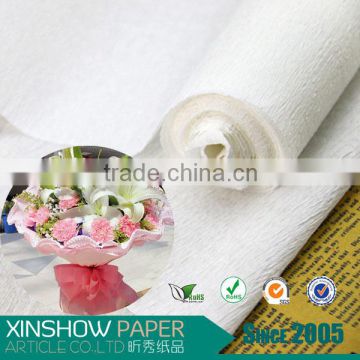 papel crepe/flores de papel/crepe paper roll wrapping flower