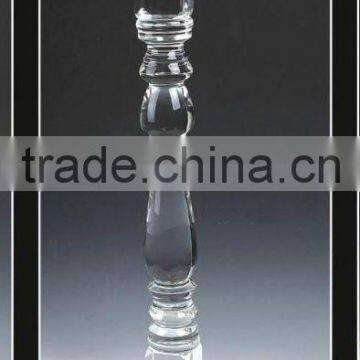 Crystal Glass Staircase Balustrade Decorative Pillar