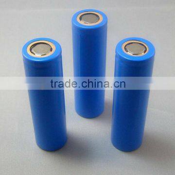 China manufacturer 18650 cylindrical cell battery with 10C discharge rate