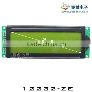 YB12232ZE liquid crystal lattice screen, graphic dot matrix screen, graphic dot matrix LCD factory