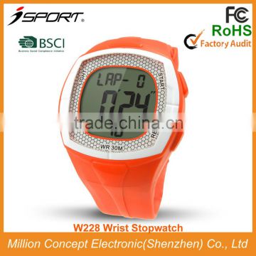 Multi-Color Professional Wristband Stopwatch with Countdown Timer