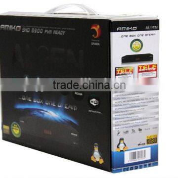 Stocks for DVB-S2 full hd satellite receiver amiko alien 2/amiko 8900 with wifi, 3G, linux system