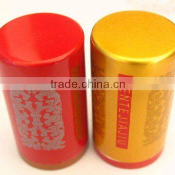 aluminium plastic cap