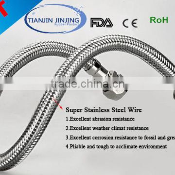 Stainless Steel Wire Braided Rubber Hose For Kitchen