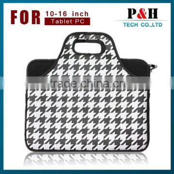 2015 multiple waterproof neoprene laptop computer bags with handle for teenagers