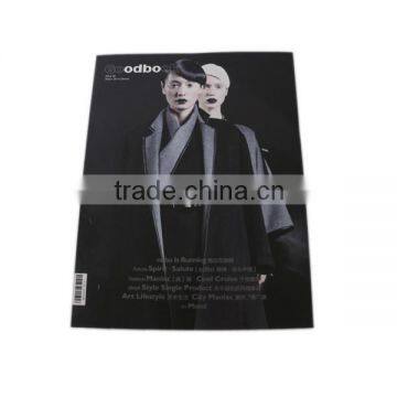 China magazine book printing, factory 4C magazine printing