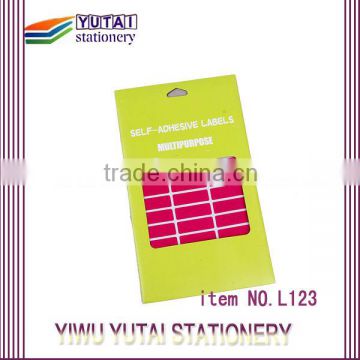 china manufacturer various shapes adhesive address label