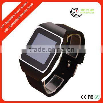 Touch Screen display 8GB MP3/MP4 Player Sport Watch with Bluetooth capability FM Radio