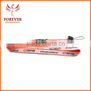 Hot Selling 3/8" Polyester Lanyard With Custom Logo