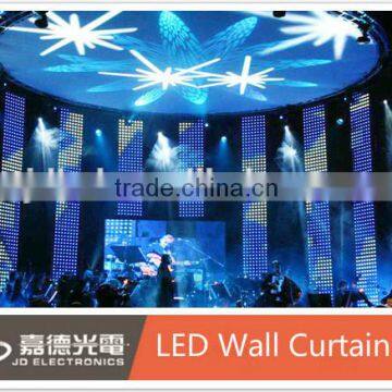 P10 led curtain for stage backdrops led screen