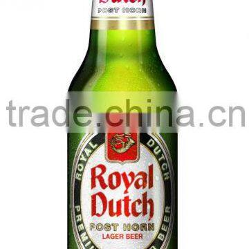 Lager and strong beer Royal Dutch