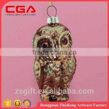 Lovely Glass Animal Design for Christmas Tree Decorations,small Hanging Christmas Baubles Wholesale photo-2